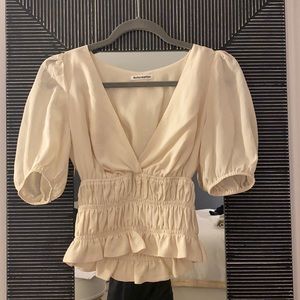 Reformation Josie Blouse